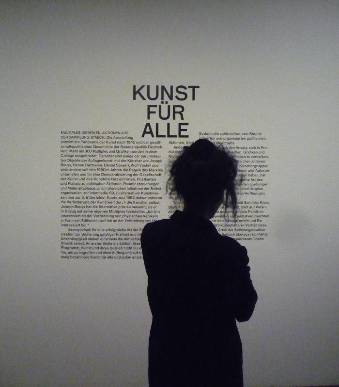 Kunst für alle - Multiples, Grafiken, Aktionen aus der Sammlung Klaus Staeck, Akademie der Künste, 2015 | Foto © Marcus Müller | Journalist | Berlin